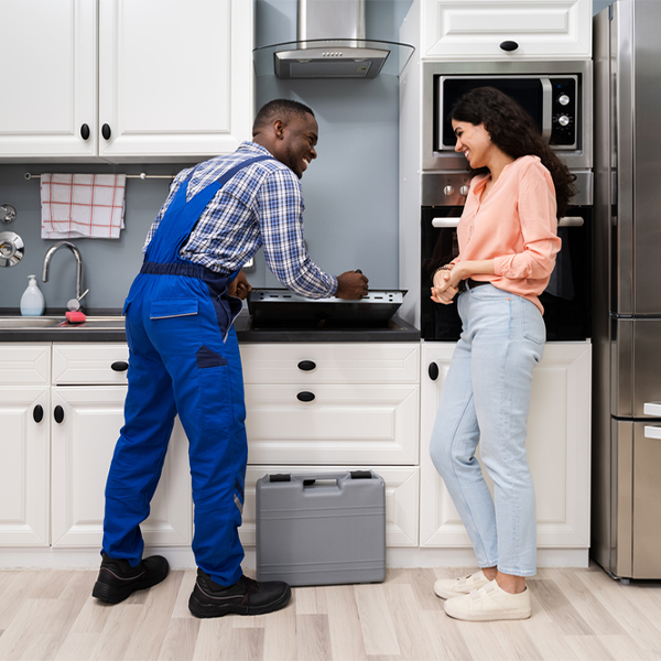 what kind of warranty do you offer on your cooktop repair services in Crab Orchard Tennessee